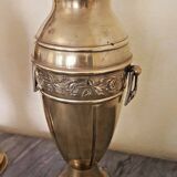 Pair of large art deco bronze vases - 33 cm - circa 1925