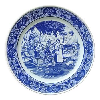 Blue Delfts plate