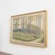 Tableau « La route de la forêt », design scandinave, années 1960