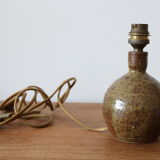 Stoneware ball lamp 60s