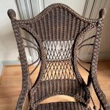Rocking-chair wicker