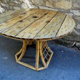 Bamboo foot table