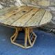 Table pieds bambou
