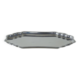 Mirrored stainless steel tray, Danish design, 1970s, production: Denmark