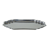 Mirrored stainless steel tray, Danish design, 1970s, production: Denmark