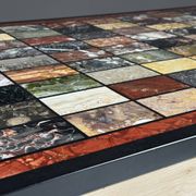 Marble specimen table vintage