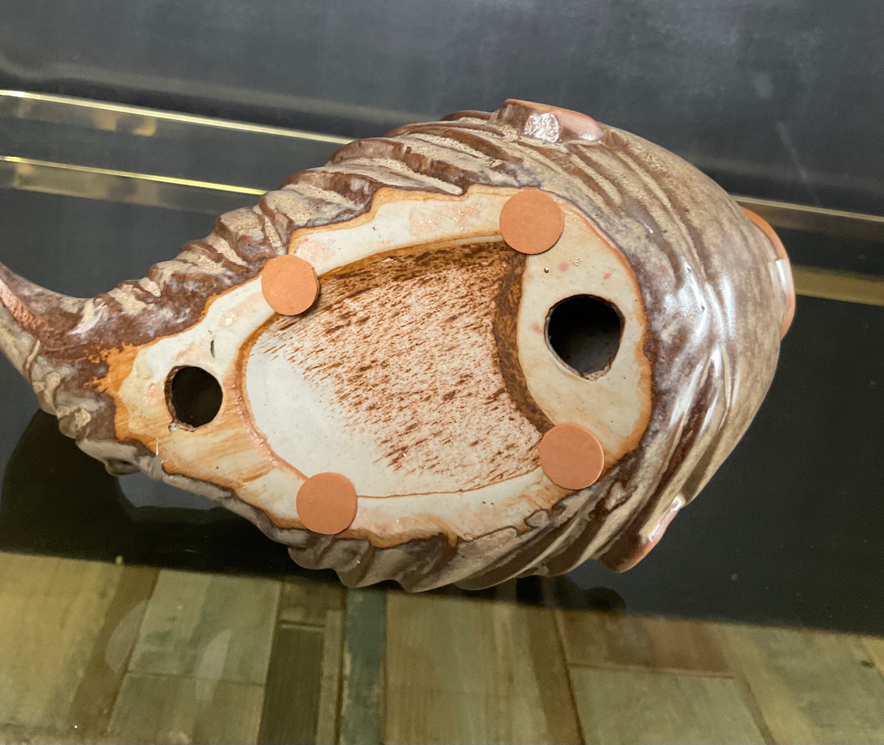 Vintage ceramic fish night light from the 70s.