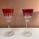 6 verres à vin en cristal Saint Louis