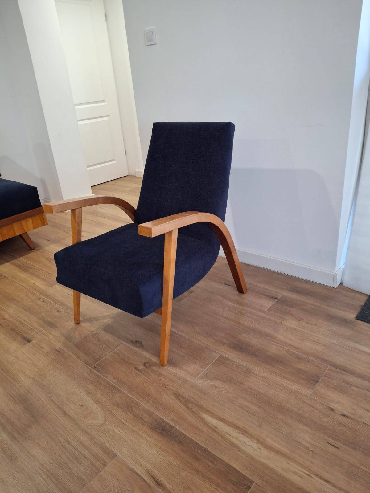 Lejkowski Leśniewski designer lounge chair, 1960s, Poland