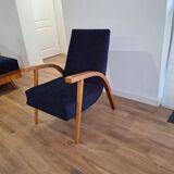 Lejkowski Leśniewski designer lounge chair, 1960s, Poland