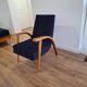 Chaise longue design Lejkowski Leśniewski, années 1960, Pologne