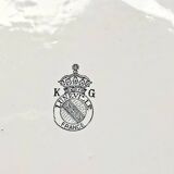 Old Lunéville oval vegetable tureen, street light model