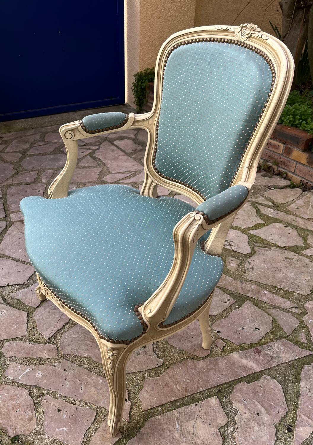 Fauteuil cabriolet Louis XV