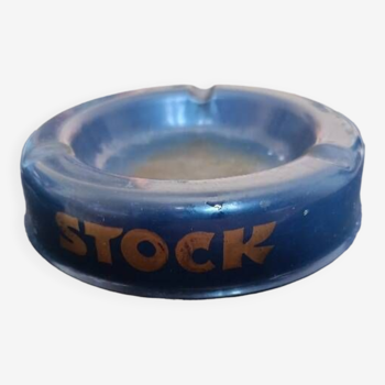 advertising ashtray Stock Blue vintage