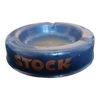 advertising ashtray Stock Blue vintage