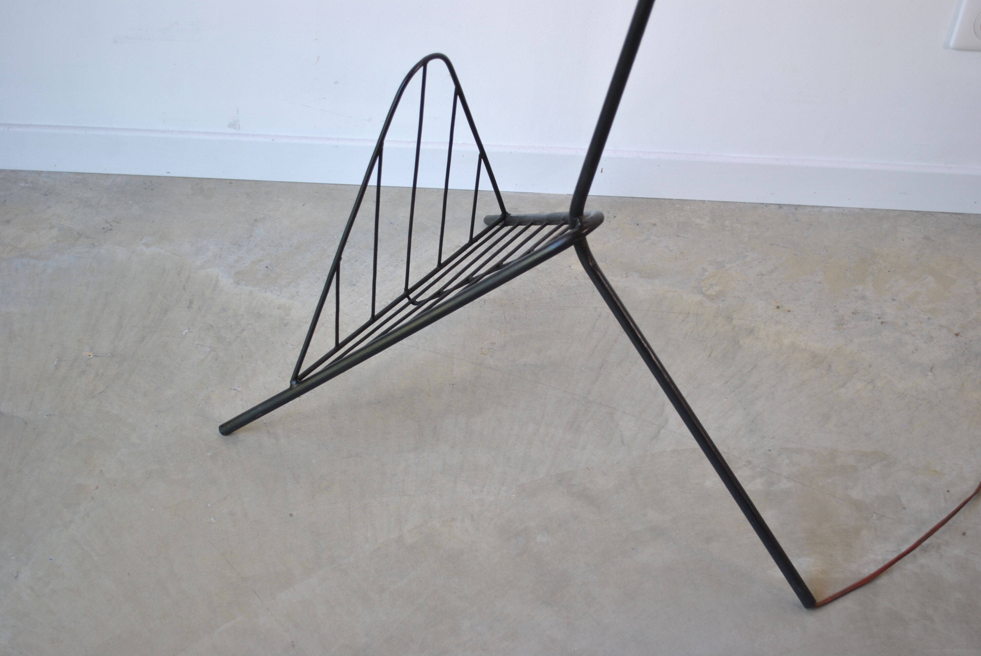 Lampadaire diabolo porte revues 1960