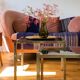 Brass nesting coffee tables