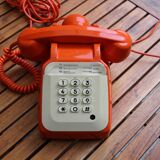 Socotel S63 orange/beige 70's phone