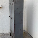 1940s industrial workshop locker room