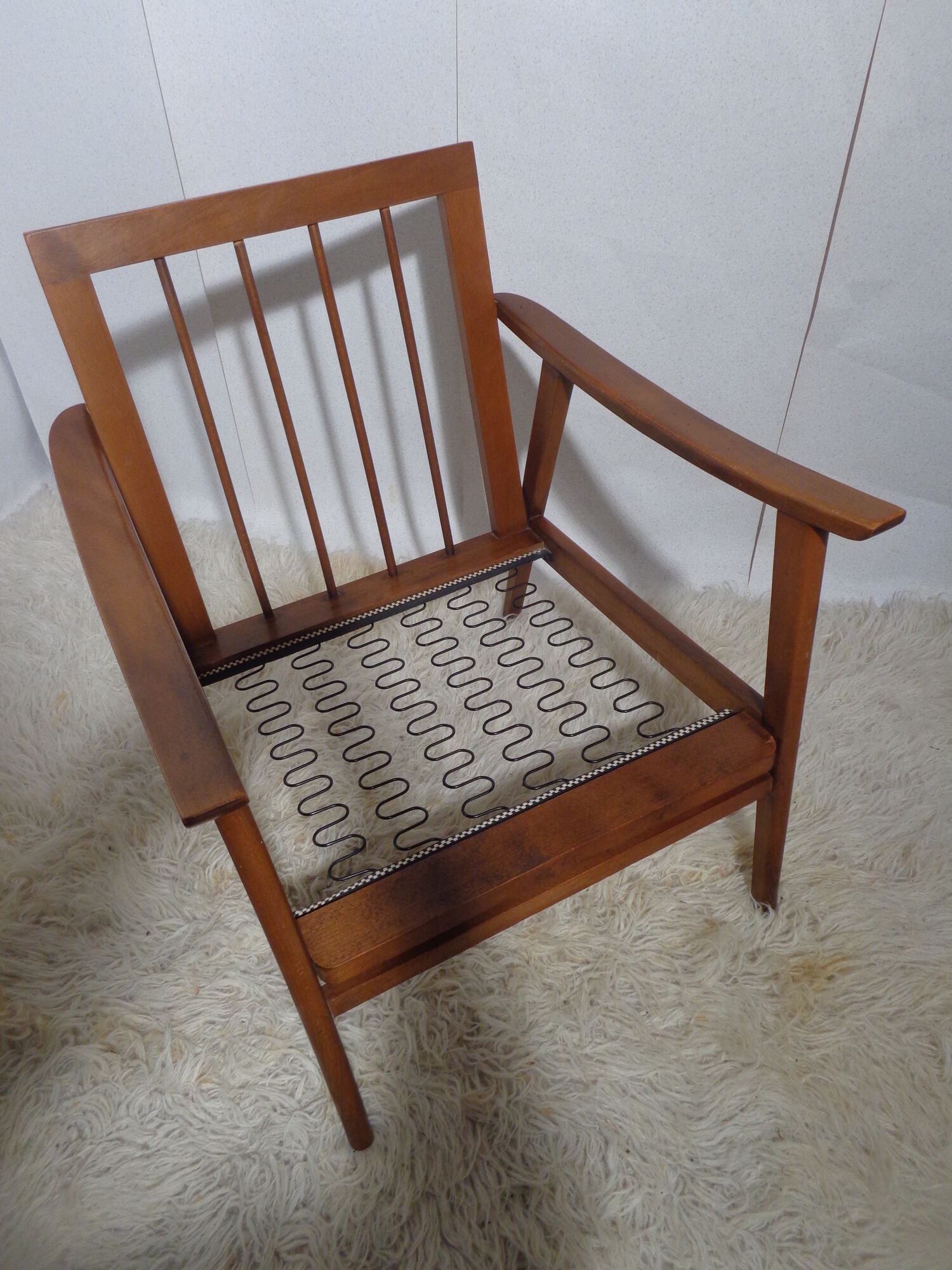 Pair of armchairs scandinavian of the 1960s