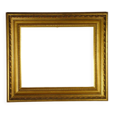 Golden wooden frame 34 x 30