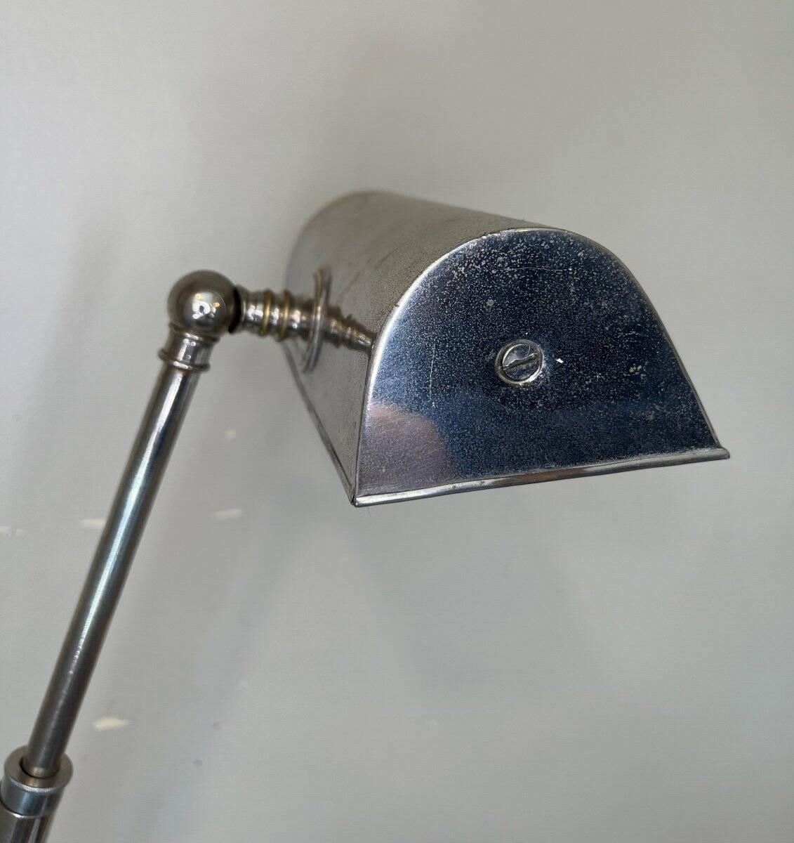 Art Deco chrome lamp