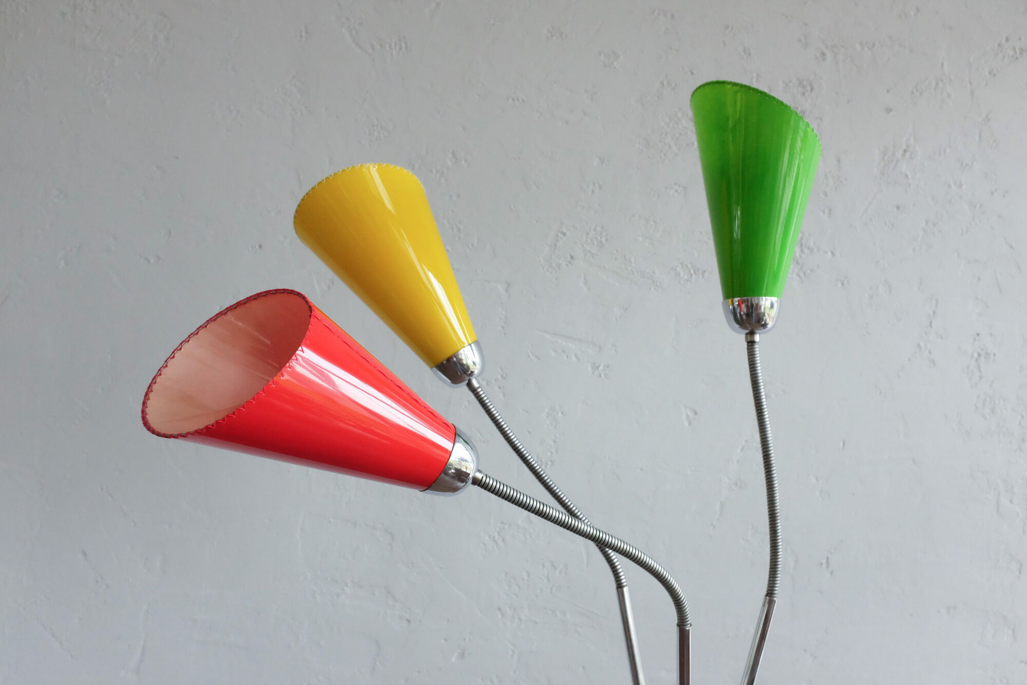 Vintage "Goosenecks" Floor Lamp by Lidokov Boskovice, 1960s