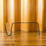 Tempered glass coffee table