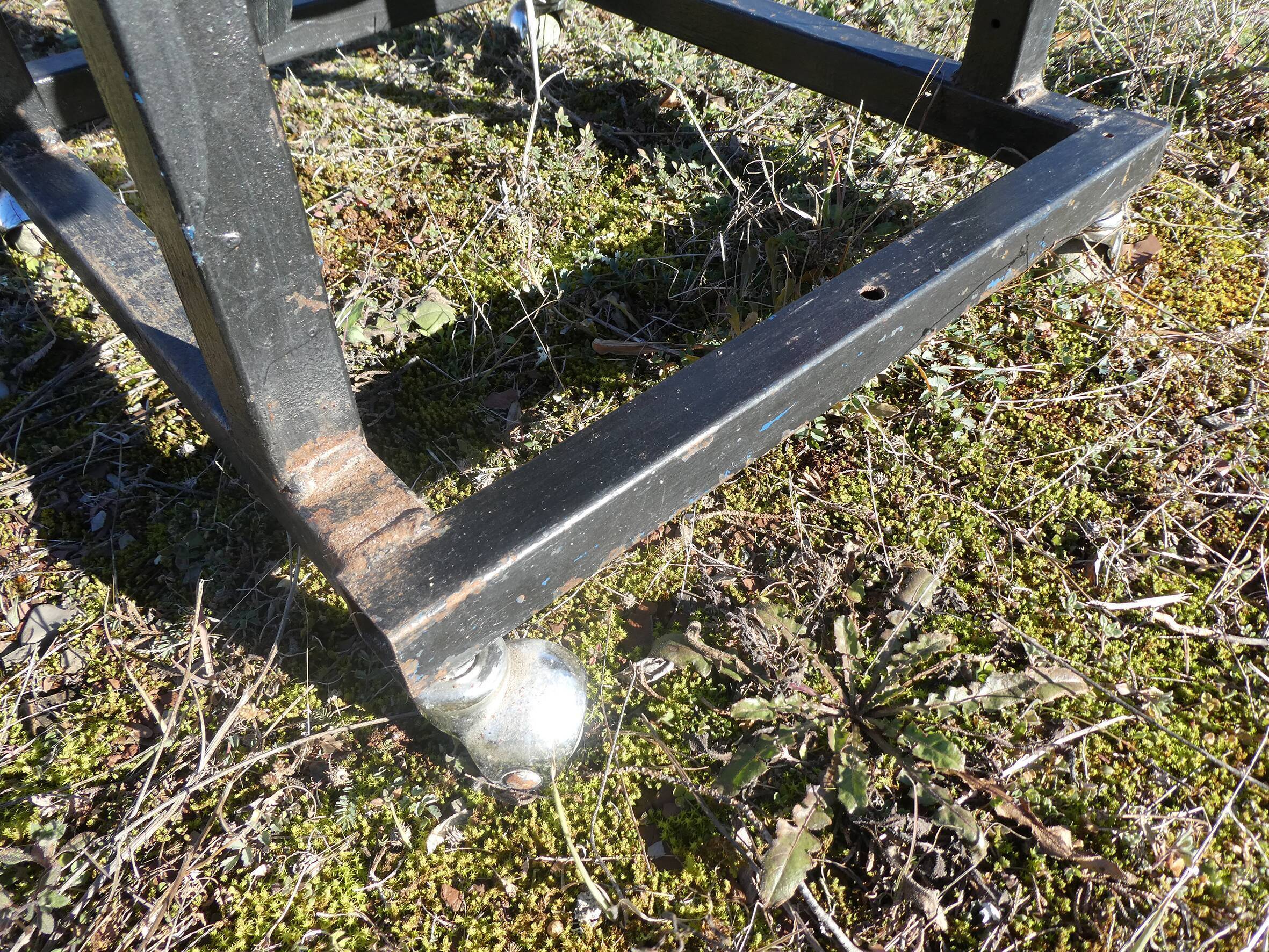 Vintage carousel riding horse
