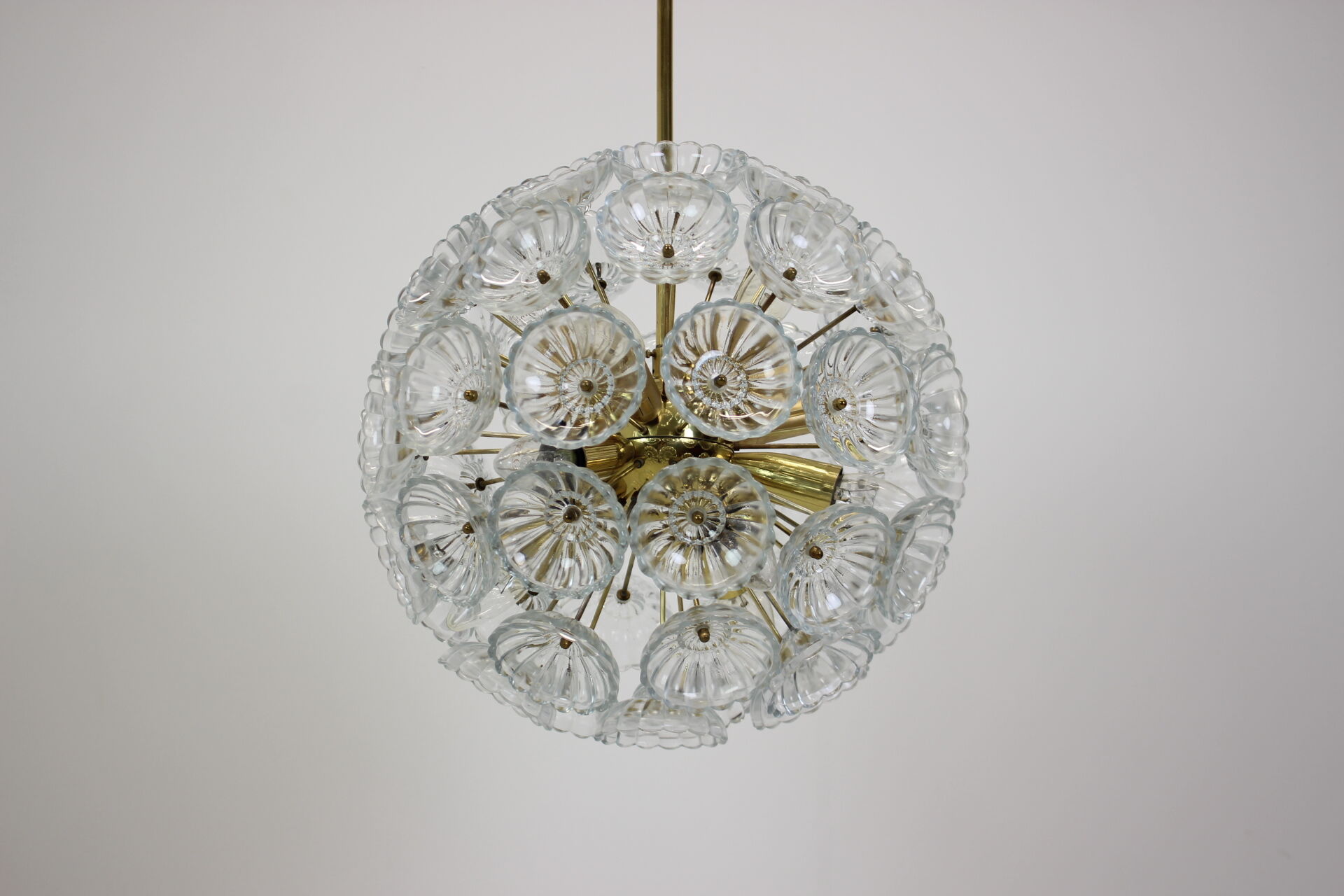 Dandelion Chandelier / Kamenický Šenov, Preciosa, 1970s