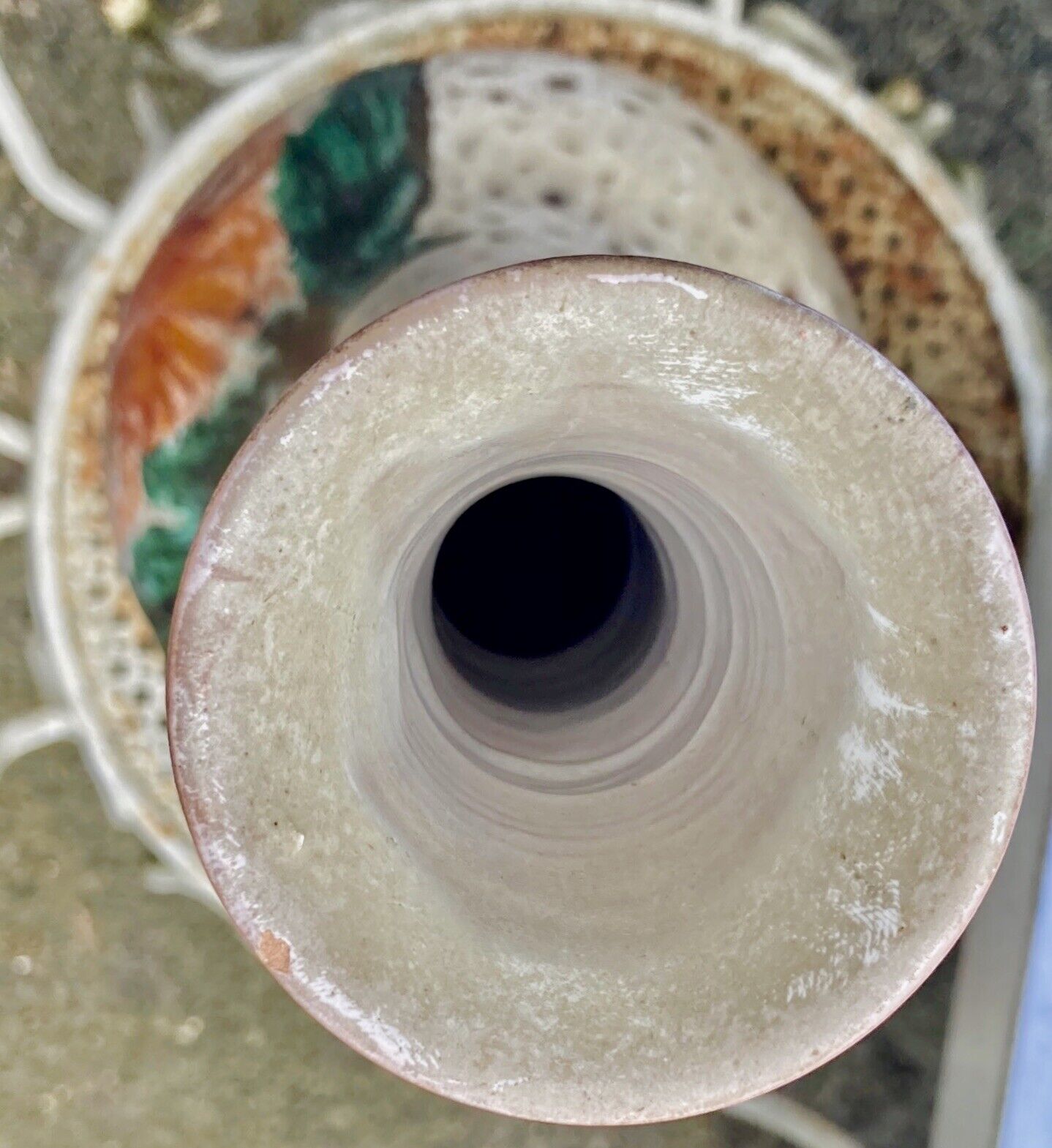 Ceramic vase Vallauris 1950 vintage Marius Bessone