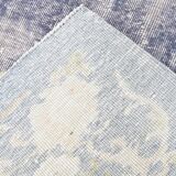 6x8 Faded Blue Oriental Vintage Rug, 194x258Cm