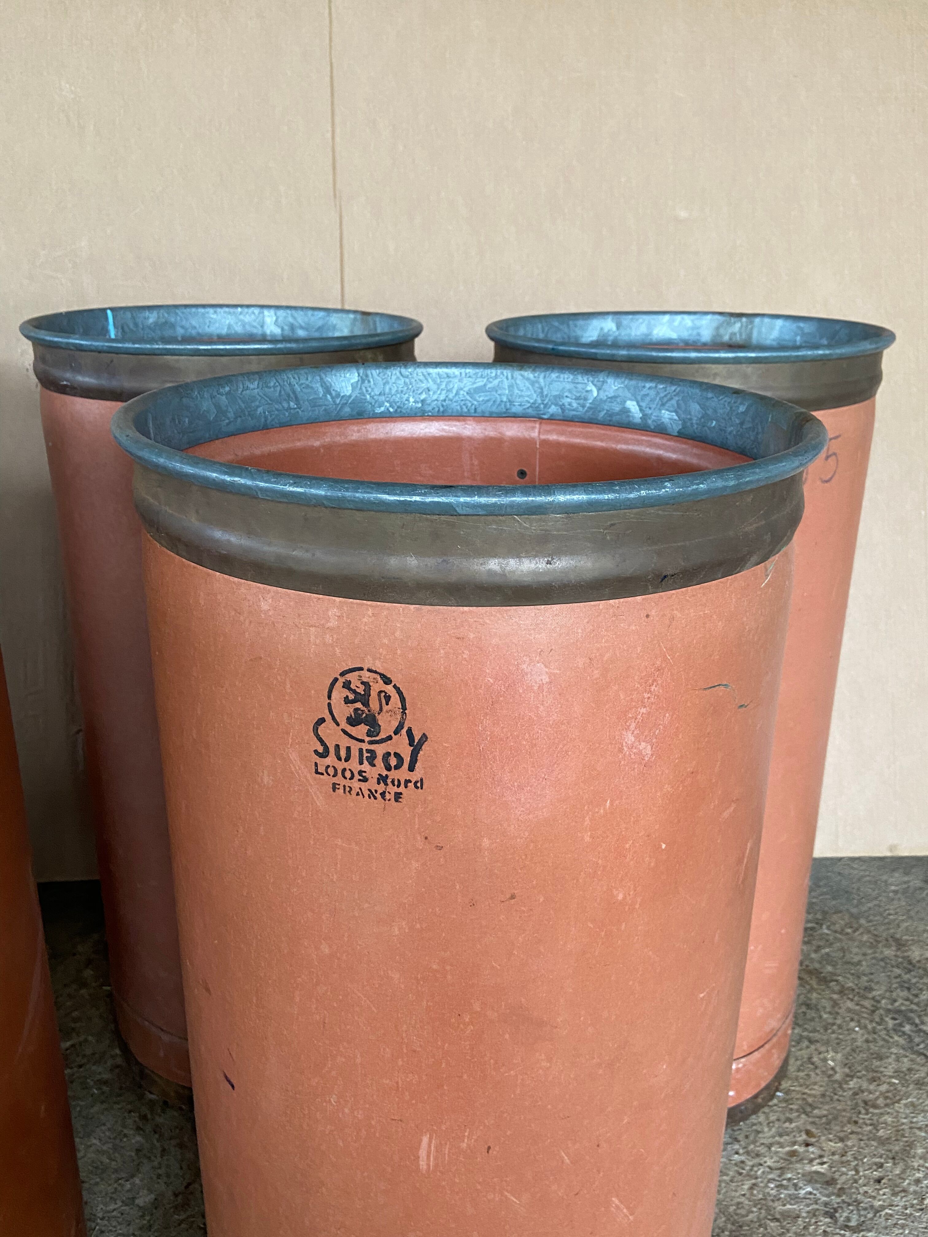 Set of 5 Suroy industrial boxes, coil tubes