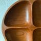 Wooden hollow dish