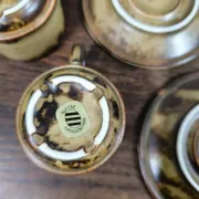 Set of 6 cups and saucers Langenthal