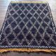 Handmade Berber Taznakht rug 140x109cm
