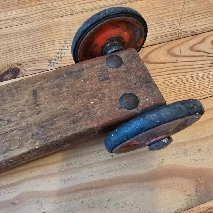 Vintage Steiff wooden scooter – 1950s toy