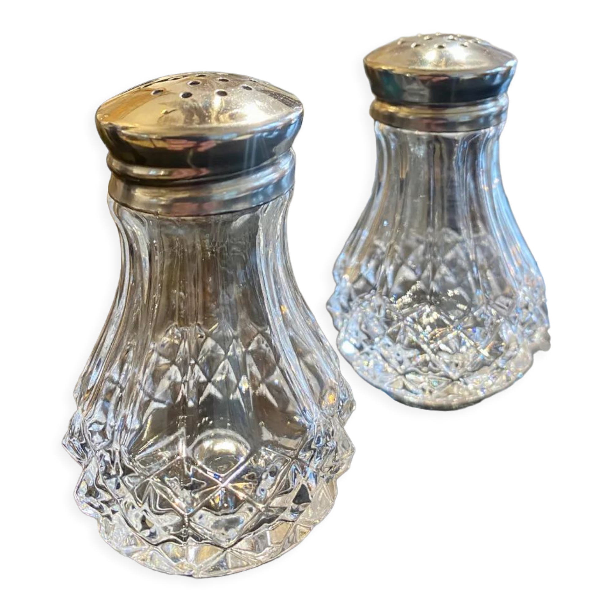 Salt and pepper crystal of Arques