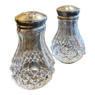 Salt and pepper crystal of Arques