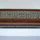 Oriental-style mother-of-pearl wooden box