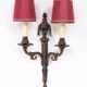 Louis XVI Style Bronze Sconces, Set of 2