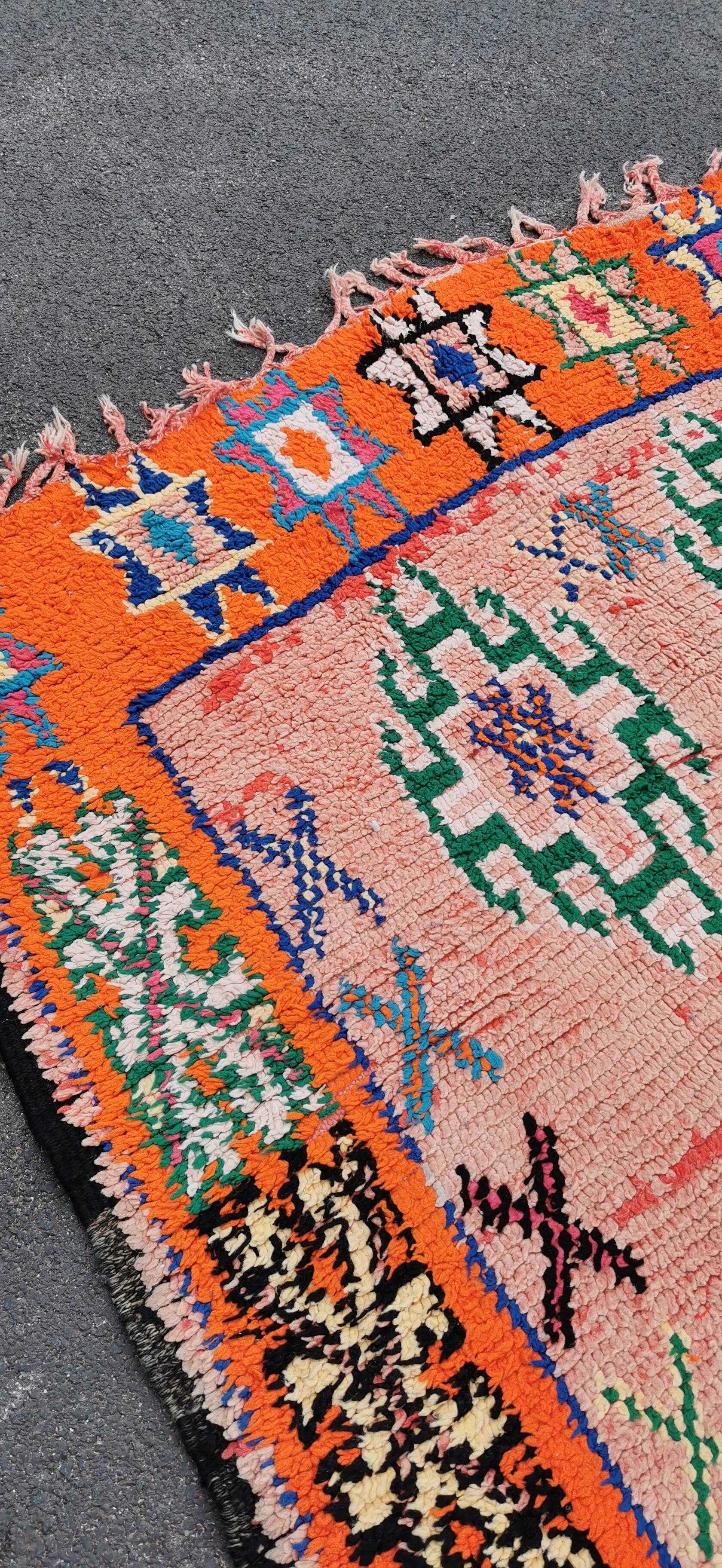 Berber rug boujaad vintage