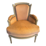 Louis XVI style bergère armchair