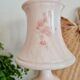 Powder pink alabaster lamp