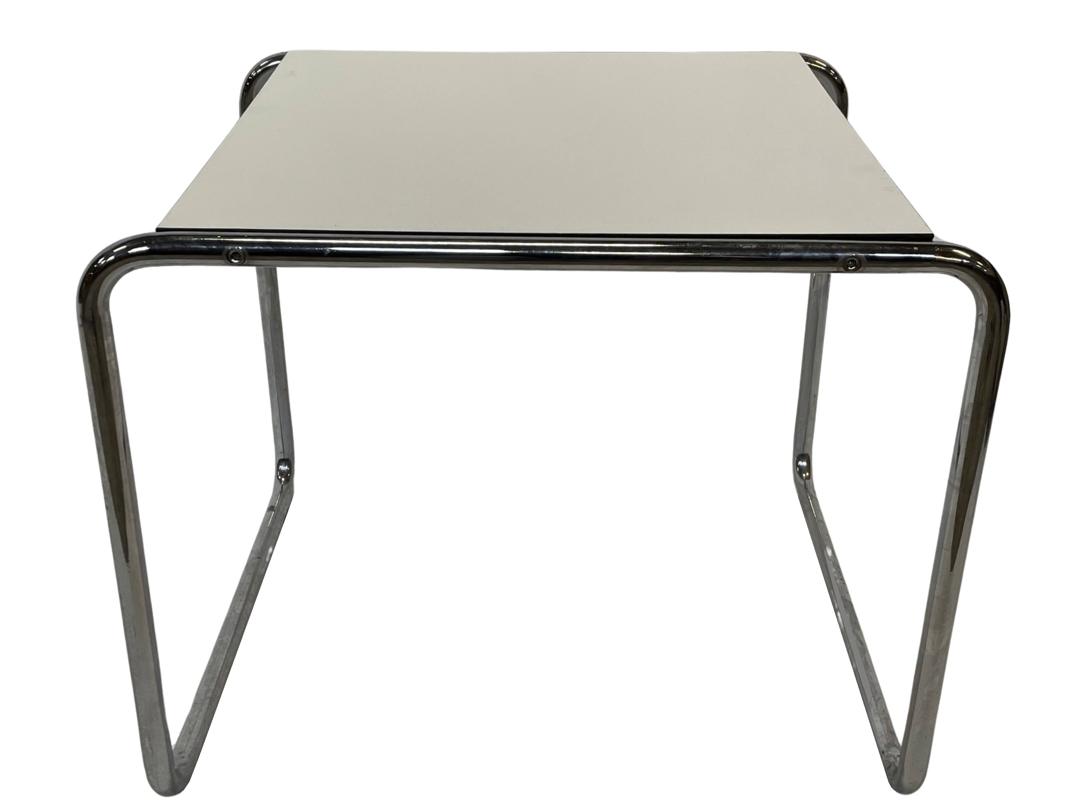Vintage Gavina "Laccio" coffee table, Marcel Breuer 1970s  design