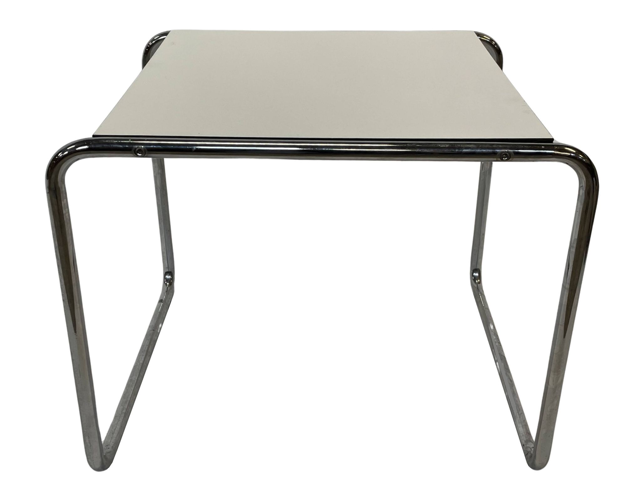 Table basse vintage Gavina "Laccio", design Marcel Breuer 1970