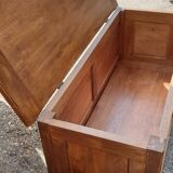 Solid oak chest