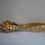 Vintage brass ornate nutcracker