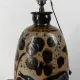 Art Deco Lamp in Stoneware with Blue Birds – Atelier Primavera, circa 1930