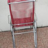 Reclining scoubidou chair